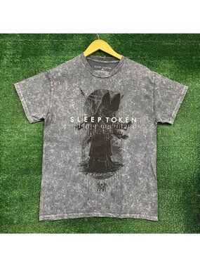 Sleep Token Take Me Back to Eden Rock Band Mineral Wash T-Shirt Size Medium